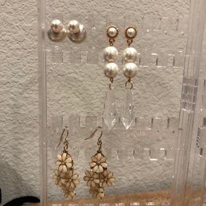 [Never worn] Earrings set